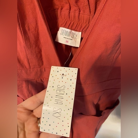 Sienna Sky burnt orange Jumper/dress size M-NWT - Picture 2 of 4